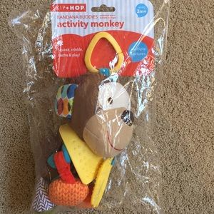 Skip Hop monkey infant toy
